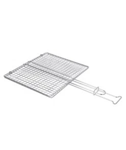PARRILLA DOBLE 25X30CM ACERO INOX 18/8 SAUVIC 53655