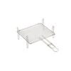 PARRILLA DOBLE CON PATAS 40X45CM ACERO INOX 18/8 SAUVIC 53666