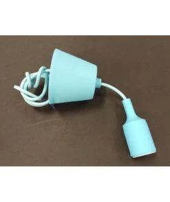 PENDEL COLGANTE AZUL E27