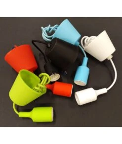 PENDEL COLGANTE BLANCO E27