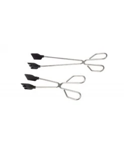 PINZA INOXIDABLE PALA SILICONA 35CM SAUVIC 04495