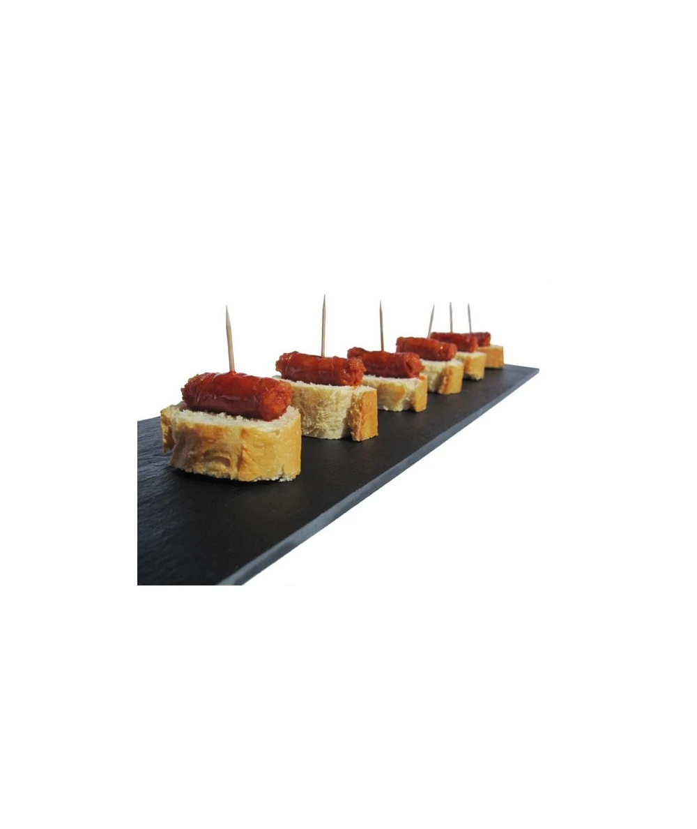 PIZARRA RECTANGULAR 40X8CM SUPREMINOX 1307 1 PIZARRA RECTANGULAR 40X8CM SUPREMINOX 1307