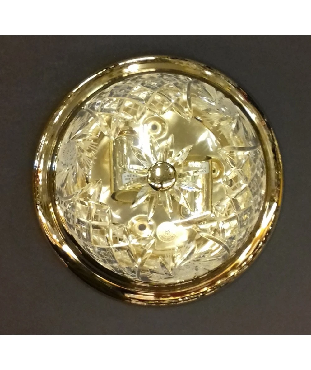 PLAFÓN CRISTAL DE BOHEMIA 30CM 608/30 2 PLAFÓN CRISTAL DE BOHEMIA 30CM 608/30 - Imagen 2