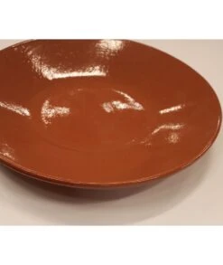 PLATO CHULETÓN DE BARRO 28 CM H-LINE28 -Bazar Casa Sole plato chuleton de barro 28 cm h line28 2