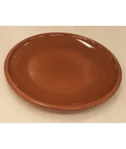 PLATO DE BARRO PARA CHULETÓN DE 28 CM -Bazar Casa Sole plato de barro para chuleton de 28 cm 2