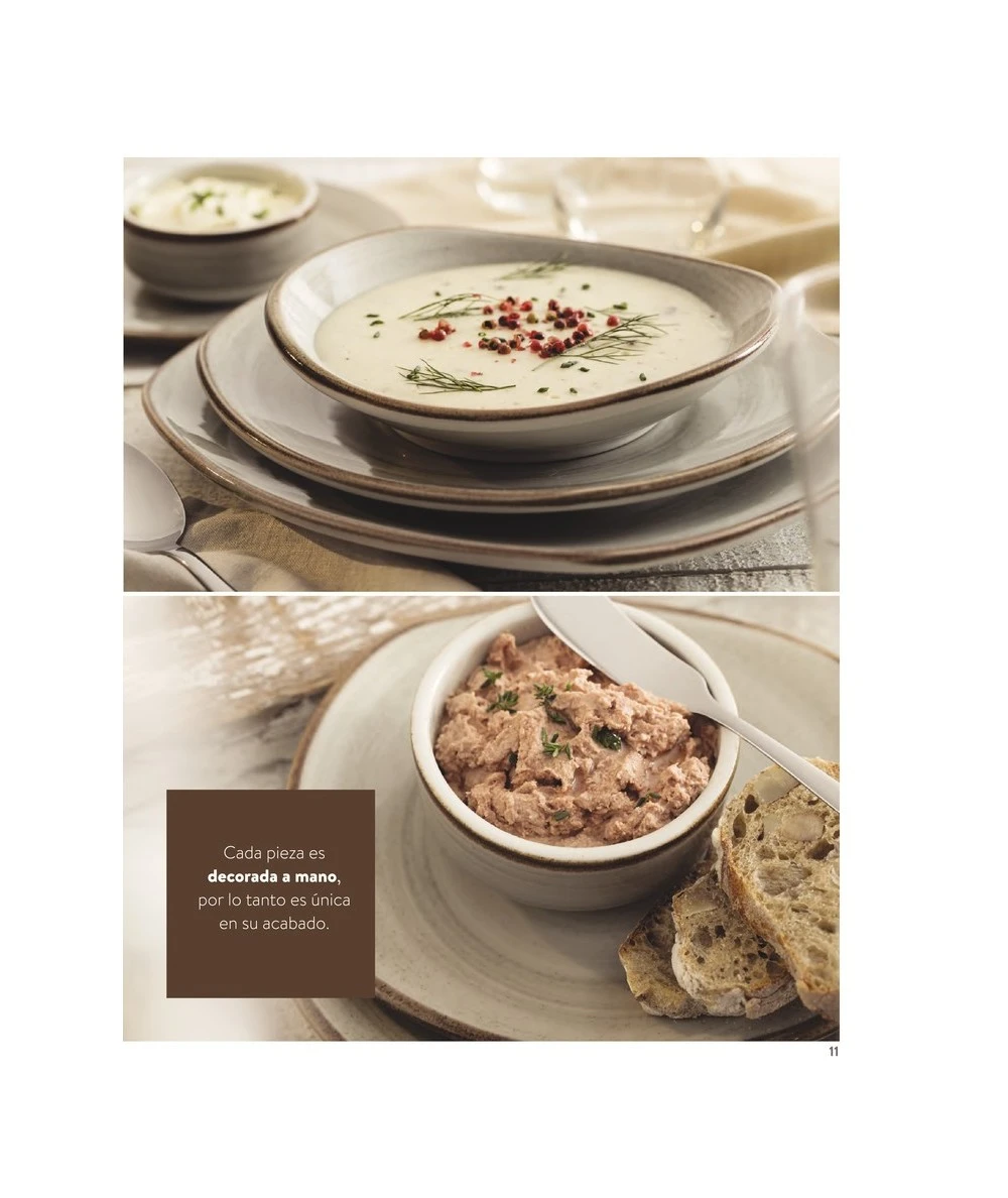 PLATO HONDO 20X8,5 CM CORONA ARTISAN BEIGE 5 PLATO HONDO 20X8,5 CM CORONA ARTISAN BEIGE - Imagen 5