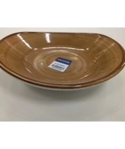 PLATO HONDO 20X8,5 CM CORONA ARTISAN CAFE