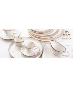 PLATO HONDO 23 CM ELEGANCE BY BONE 8 PLATO HONDO 23 CM ELEGANCE BY BONE -Bazar Casa Sole plato hondo 23 cm elegance by bone 2