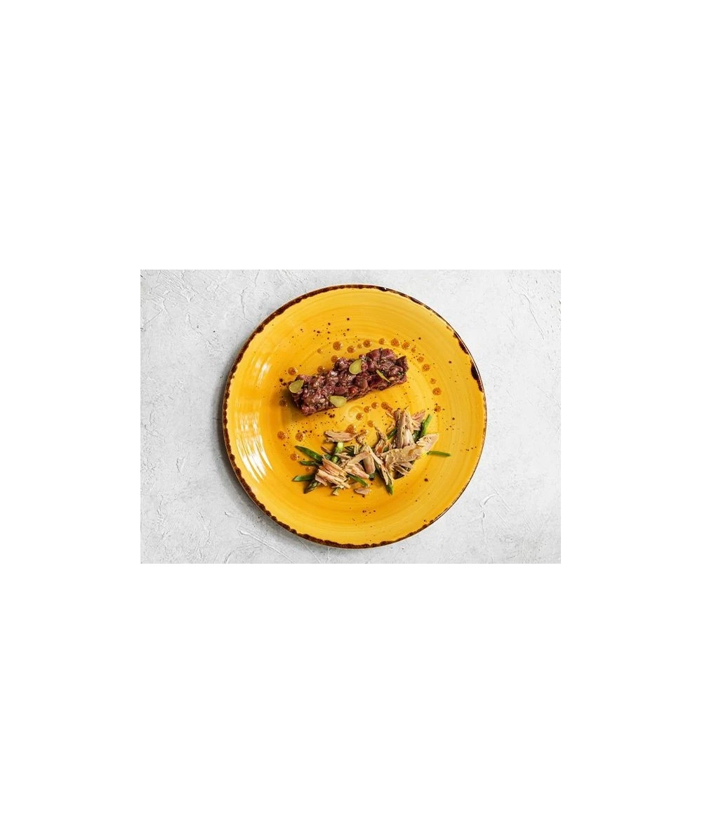 PLATO HONDO 23,5CM COLORS YELLOW QUALITÄT 1001655 2 PLATO HONDO 23,5CM COLORS YELLOW QUALITÄT 1001655 - Imagen 2