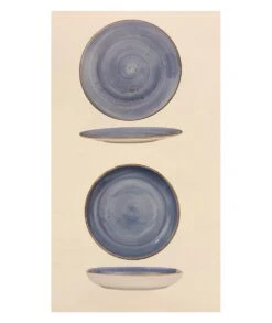 PLATO LLANO 23CM COLORS BLUE QUALITÄT 1001544 -Bazar Casa Sole plato llano 23cm colors blue qualitaet 1001544 4