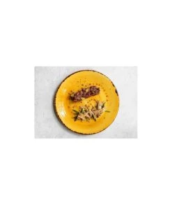 PLATO LLANO 23CM COLORS YELLOW QUALITÄT 1001644 -Bazar Casa Sole plato llano 23cm colors yellow qualitaet 1001644 2