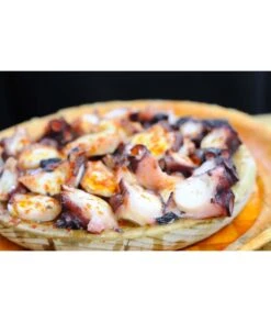 PLATO PARA PULPO 26 CM MADERA GALLEGA -Bazar Casa Sole plato para pulpo 26 cm madera gallega 4