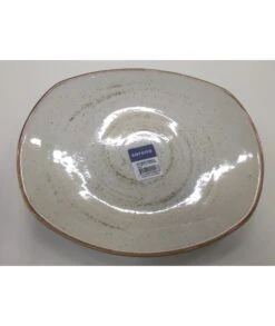 PLATO POSTRE 20,3 CM CORONA ARTISAN BEIGE