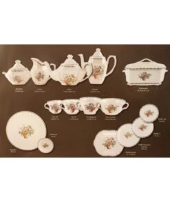 PLATO POSTRE CANASTO FLORAL LA CARTUJA DE SEVILLA 6 PLATO POSTRE CANASTO FLORAL LA CARTUJA DE SEVILLA -Bazar Casa Sole plato postre canasto floral la cartuja de sevilla 2