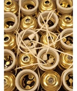 PORTALÁMPARAS CON CADENA DE LATÓN -Bazar Casa Sole portalamparas con cadena de laton 3