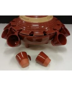 QUEIMADA DE BARRO 12 SERVICIOS 3,6 LITROS 30 CENTÍMETROS -Bazar Casa Sole queimada de barro 12 servicios 36 litros 30 centimetros 2