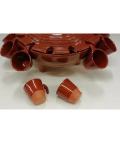 QUEIMADA DE BARRO 12 SERVICIOS 3,6 LITROS 30 CENTÍMETROS -Bazar Casa Sole queimada de barro 12 servicios 36 litros 30 centimetros 3