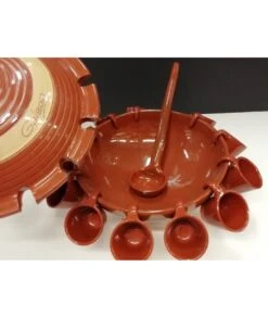 QUEIMADA DE BARRO 12 SERVICIOS 3,6 LITROS 30 CENTÍMETROS -Bazar Casa Sole queimada de barro 12 servicios 36 litros 30 centimetros 4