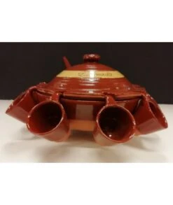 QUEIMADA DE BARRO 6 SERVICIOS 1,2 LITROS 21 CENTÍMETROS