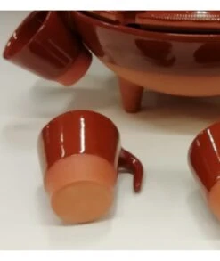 QUEIMADA DE BARRO 6 SERVICIOS 1,2 LITROS 21 CENTÍMETROS -Bazar Casa Sole queimada de barro 6 servicios 12 litros 21 centimetros 3