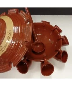 QUEIMADA DE BARRO 8 SERVICIOS 2,2 LITROS 25 CENTÍMETROS -Bazar Casa Sole queimada de barro 8 servicios 22 litros 25 centimetros 4