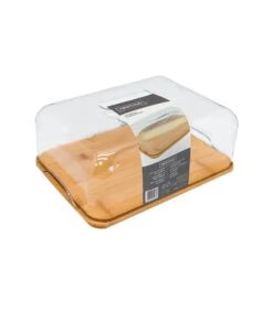 QUESERA CON TAPA DE PVC Y MADERA DE BAMBÚ NERTHUS FIH 676