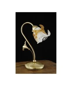 QUINQUÉ BRONCE Y MURANO AZABACHE FAGUERLAMP 702/C