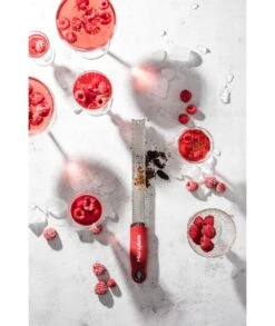 RALLADOR MICROPLANE PREMIUM POMEGRANATE RED ZESTER -Bazar Casa Sole rallador microplane premium pomegranate red zester 5