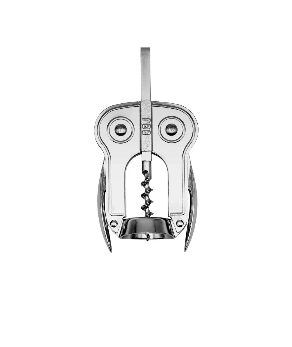 SACACORCHOS BÚHO DOBLE PALANCA CROMADO BOJ 00990301 3 SACACORCHOS BÚHO DOBLE PALANCA CROMADO BOJ 00990301 - Imagen 3