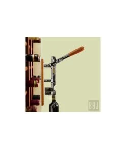 SACACORCHOS PARED NIQUEL NEGRO+MADERA BOJ 09926