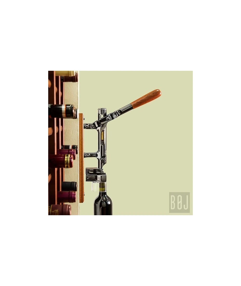 SACACORCHOS PARED NIQUEL NEGRO+MADERA BOJ 09926 1 SACACORCHOS PARED NIQUEL NEGRO+MADERA BOJ 09926