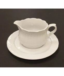 SALSERA CON PLATO SEVILLA BLANCO SANTA CLARA 78047