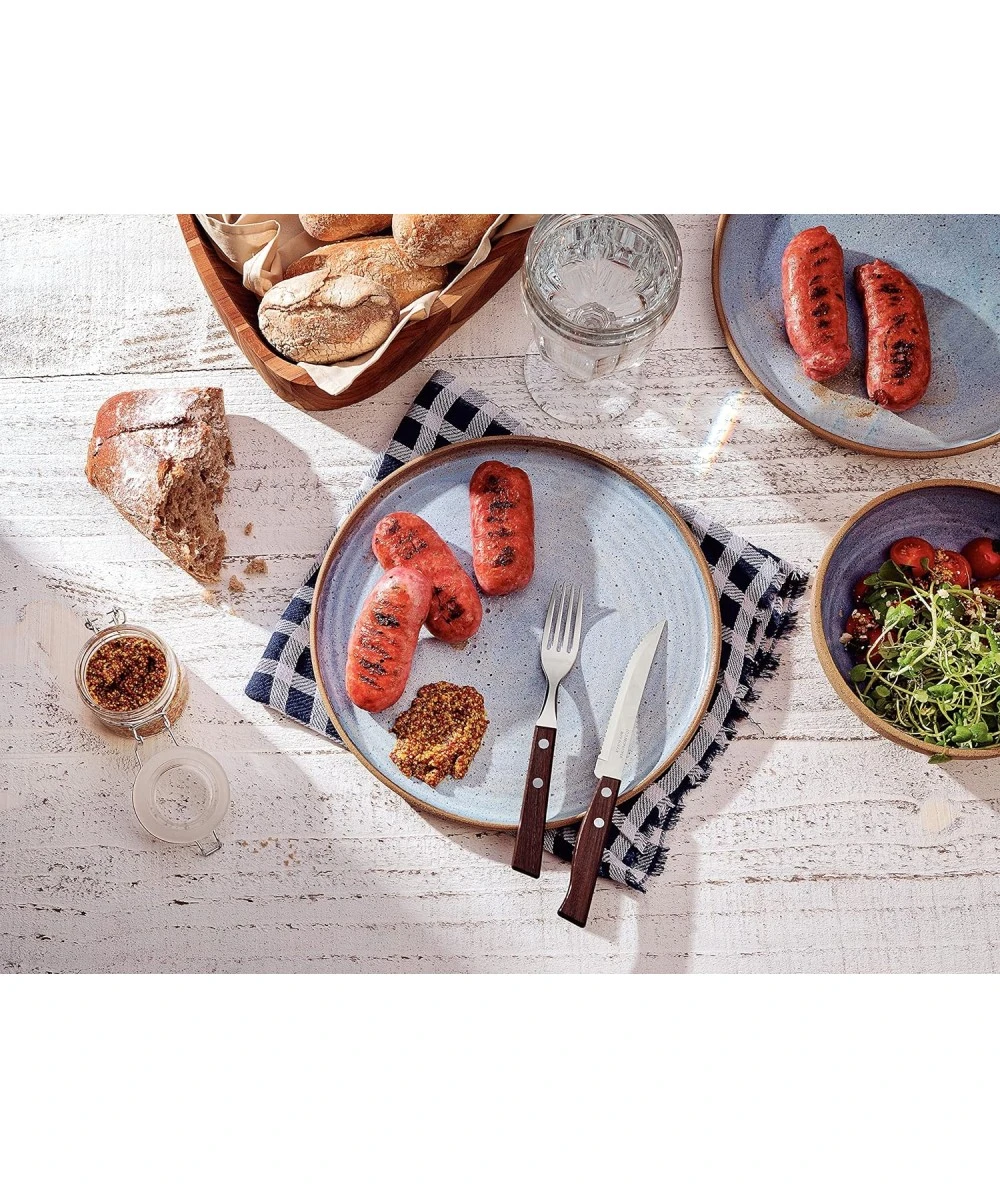 SET 3 CUCHILLOS CHULETERO TRAMONTINA 6 SET 3 CUCHILLOS CHULETERO TRAMONTINA - Imagen 6