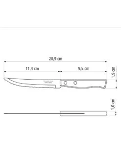 SET 3 CUCHILLOS CHULETERO TRAMONTINA 17 SET 3 CUCHILLOS CHULETERO TRAMONTINA -Bazar Casa Sole set 3 cuchillos chuletero tramontina 7