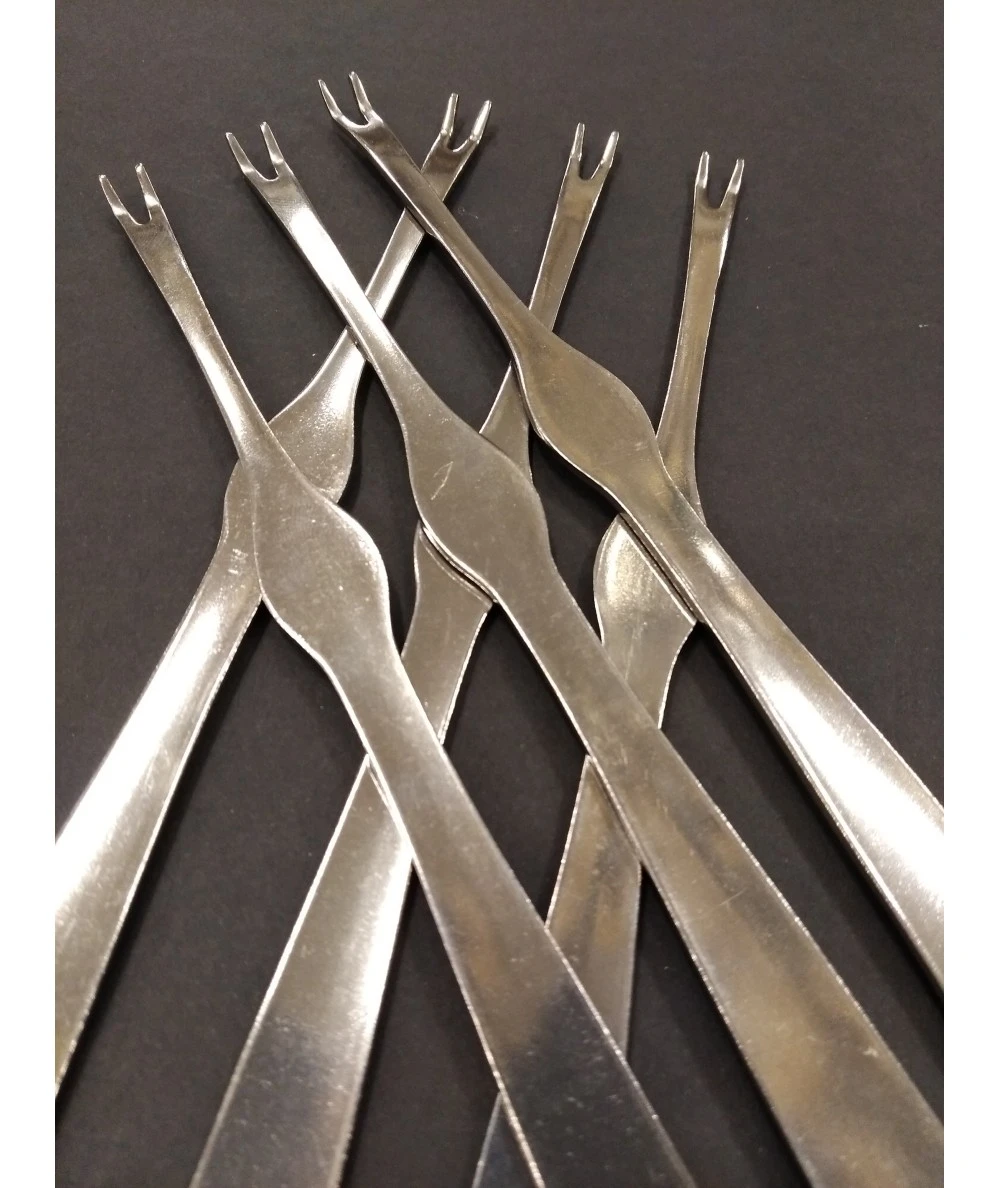 SET 6 TENEDORES DE MARISCO INOX 2 SET 6 TENEDORES DE MARISCO INOX - Imagen 2