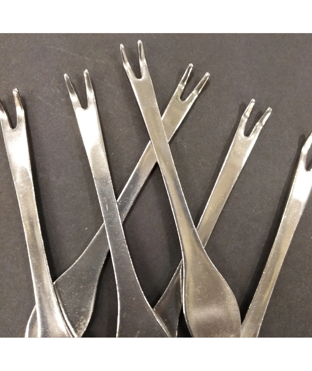 SET 6 TENEDORES DE MARISCO INOX 4 SET 6 TENEDORES DE MARISCO INOX - Imagen 4