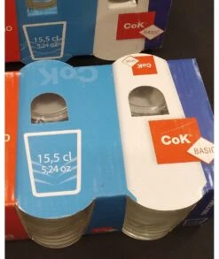 SET 6 VASOS TIVOLI VINO 15,5CL COK -Bazar Casa Sole set 6 vasos tivoli vino 155cl cok 3