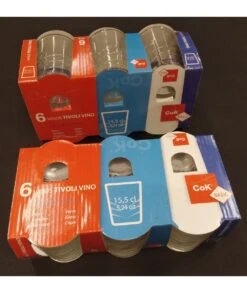 SET 6 VASOS TIVOLI VINO 15,5CL COK -Bazar Casa Sole set 6 vasos tivoli vino 155cl cok 4