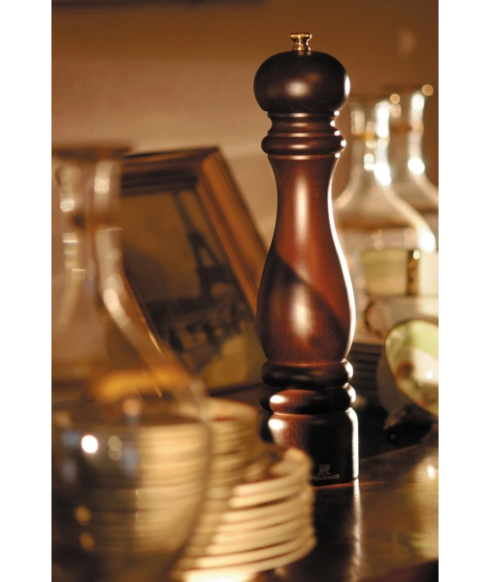 SET MOLINILLOS SAL Y PIMIENTA PEUGEOT 18CM CHOCOLATE 3 SET MOLINILLOS SAL Y PIMIENTA PEUGEOT 18CM CHOCOLATE - Imagen 3