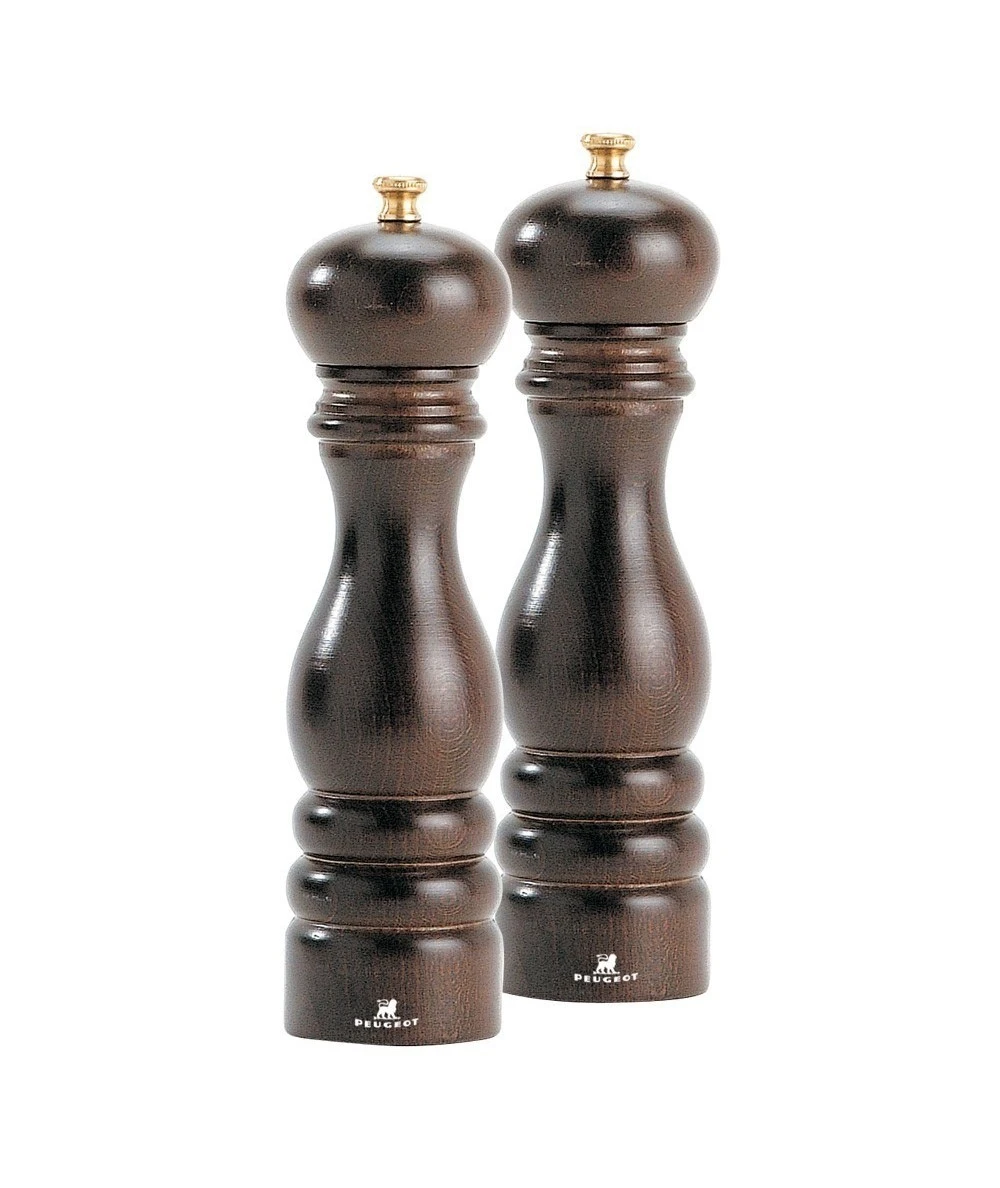 SET MOLINILLOS SAL Y PIMIENTA PEUGEOT 18CM CHOCOLATE 4 SET MOLINILLOS SAL Y PIMIENTA PEUGEOT 18CM CHOCOLATE - Imagen 4