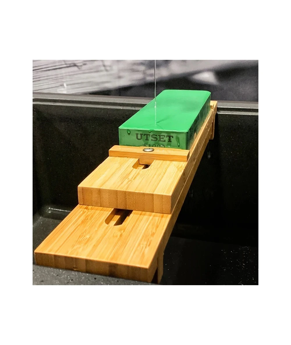 SOPORTE DE MADERA PARA PIEDRAS DE AFILAR 2 SOPORTE DE MADERA PARA PIEDRAS DE AFILAR - Imagen 2