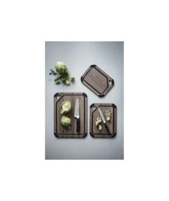 TABLA CORTE NOGAL 30X23X0,6CM LACOR 60587 5 TABLA CORTE NOGAL 30X23X0,6CM LACOR 60587 -Bazar Casa Sole tabla corte nogal 30x23x06cm lacor 60587 2