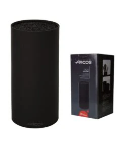 TACO UNIVERSAL REDONDO 110x225MM NEGRO ARCOS 794000