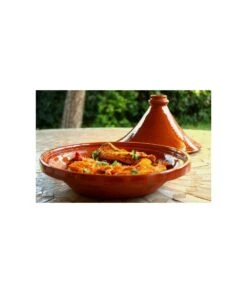 TAJINE BARRO 28X6,5 CENTÍMETROS -Bazar Casa Sole tajine barro 28x65 centimetros 2