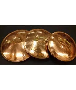 TAPA OLLA COBRE 20 LITROS 32 CM