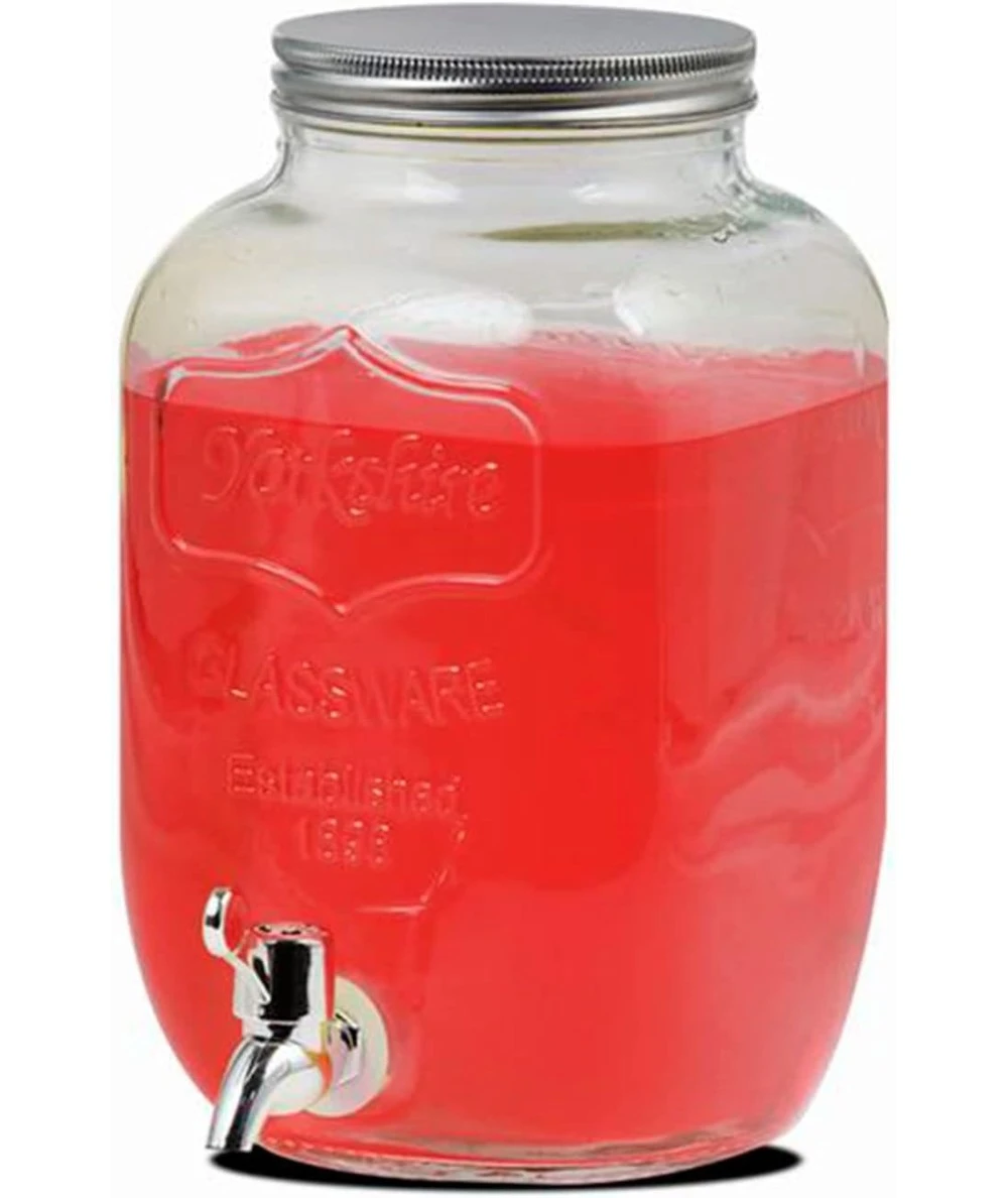 TARRO DISPENSADOR 8 LITROS CON GRIFO VIDRIO LA MEDITERRÁNEA 2 TARRO DISPENSADOR 8 LITROS CON GRIFO VIDRIO LA MEDITERRÁNEA - Imagen 2