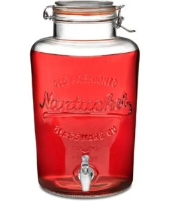 TARRO DISPENSADOR CON GRIFO 8 LITROS VIDRIO LA MEDITERRÁNEA 10 TARRO DISPENSADOR CON GRIFO 8 LITROS VIDRIO LA MEDITERRÁNEA -Bazar Casa Sole tarro dispensador con grifo 8 litros vidrio la mediterranea 2