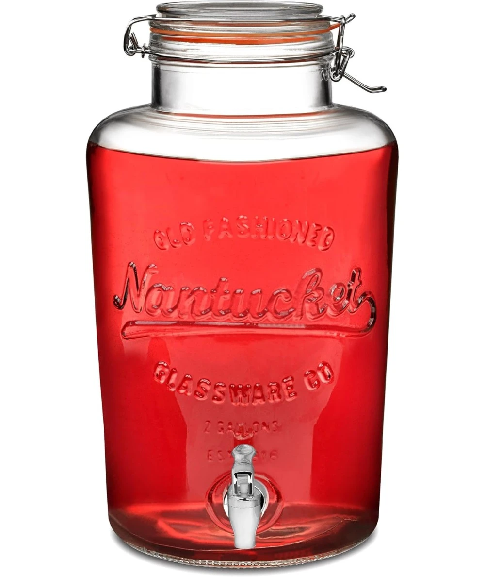 TARRO DISPENSADOR CON GRIFO 8 LITROS VIDRIO LA MEDITERRÁNEA 3 TARRO DISPENSADOR CON GRIFO 8 LITROS VIDRIO LA MEDITERRÁNEA - Imagen 3