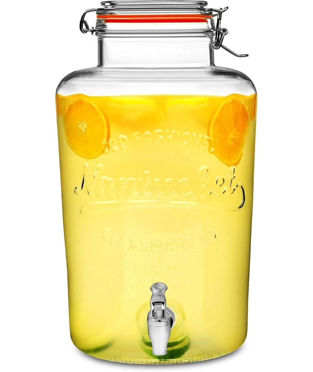 TARRO DISPENSADOR CON GRIFO 8 LITROS VIDRIO LA MEDITERRÁNEA 5 TARRO DISPENSADOR CON GRIFO 8 LITROS VIDRIO LA MEDITERRÁNEA - Imagen 5