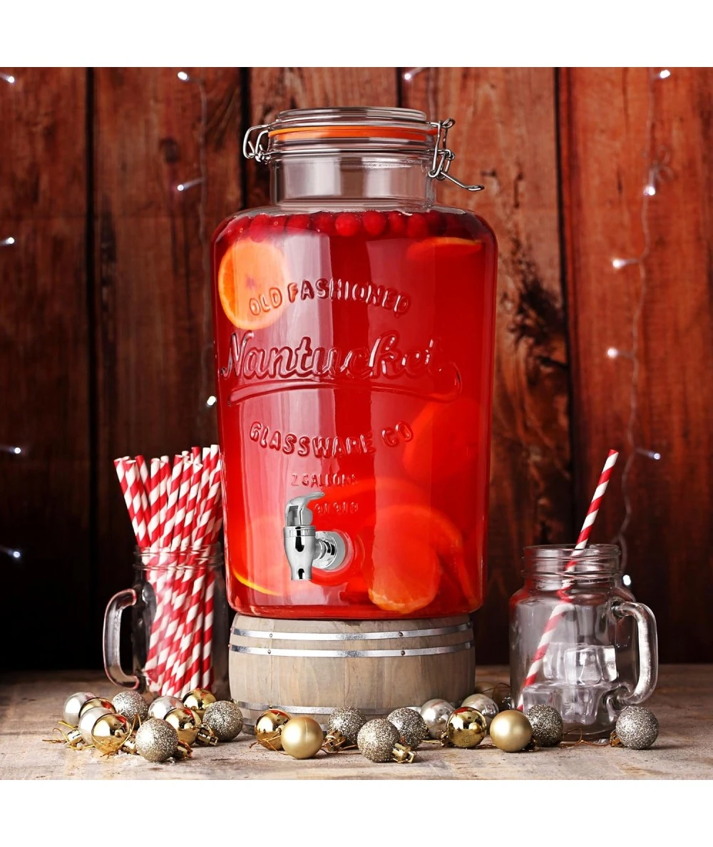 TARRO DISPENSADOR CON GRIFO 8 LITROS VIDRIO LA MEDITERRÁNEA 1 TARRO DISPENSADOR CON GRIFO 8 LITROS VIDRIO LA MEDITERRÁNEA